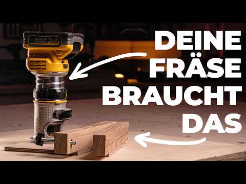 Die 5€ Fräsvorrichtung, die deine Oberfräse verändert!