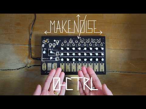 Make Noise 0-CTRL Analogue CV/Gate Touch Sequencer Demo