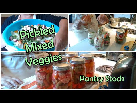 Pickled Mixed Veggies | Pantry Stock