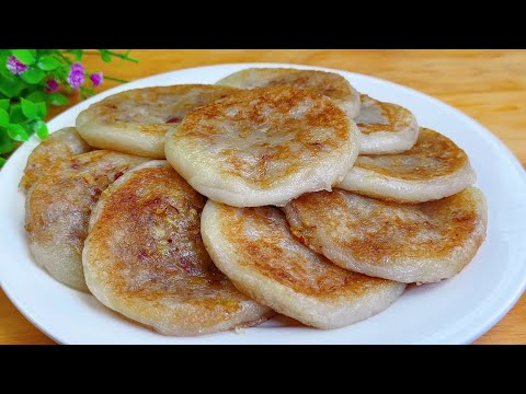 Irresistible Apple pie Glutinous Rice Flour Snack ❗Mouthwatering 😋  Delicious 🔥 Kids Snack 💯 Amazing