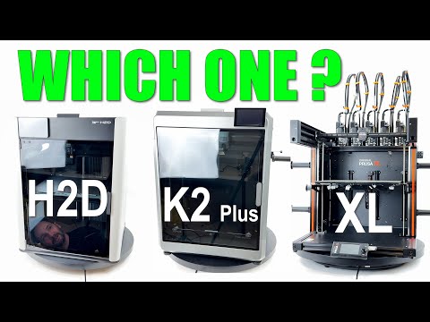 Ultimate Showdown: Bambu H2D vs Prusa XL vs Creality K2 Plus