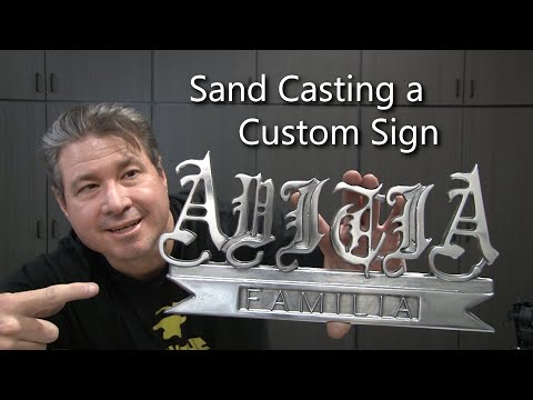 Sand Casting Tips That Helped Me Complete This Sign