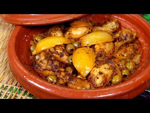 Chicken Tagine Mchermel / طاجين الدجاج مشرمل - CookingWithAlia - Episode 409