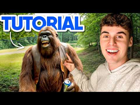 I Made a VIRAL Bigfoot Vlog in 10 Minutes with AI