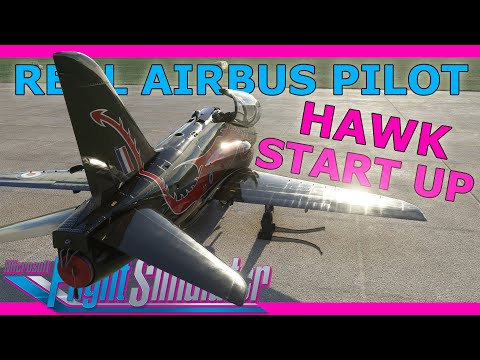 Hawk Cold + Dark Tutorial with a Real Airbus Pilot! MSFS JustFlight Hawk T1