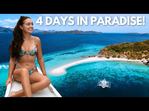 Philippines BEST Experience?! - 4 Day Island Hopping from El Nido to Coron 🇵🇭