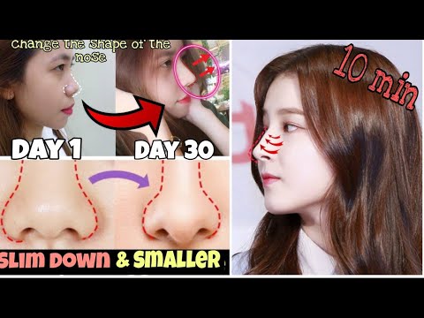 Top Exercise to slim down your nose naturally | Bài tập giúp thon gọn mũi tự nhiên và hiệu quả