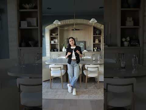 3 Ways to Add a Moody Dining Room and an Office in a Neutral Calm Home #homerenovation #2026trend