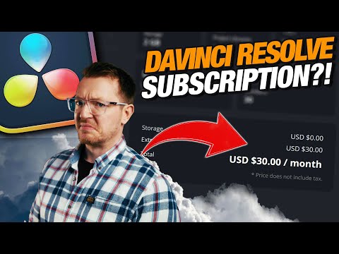 A DaVinci Resolve Studio Subscription?! But it actually makes sense... for now