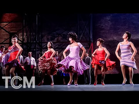 The Sharks Perform "America" in West Side Story | TCM