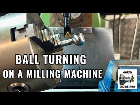 Turning a BALL using a dividing head