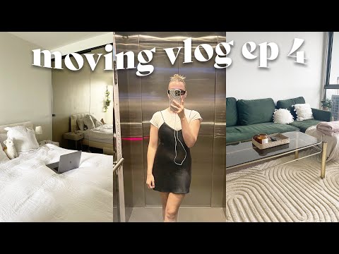 MOVING VLOG 📦 closet transformation + decor haul + mini apartment tour!! | moving vlog ep. 4