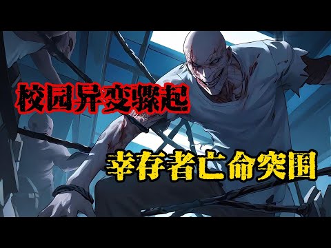 百米沖刺的歡呼未落，跑道上的運動員卻突然撲向人群，用牙齒撕開了末日的序幕......#末日爆发#丧尸爆发#末世生存#末日题材#漫画解说#