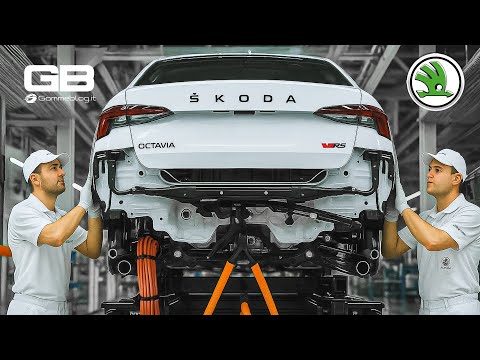 Skoda OCTAVIA Factory: How a Car is Made from Scratch (Full Process)