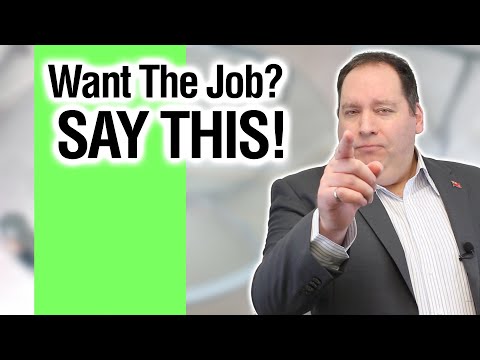 The ONE Thing You MUST Say in Every Job Interview (from former CEO)