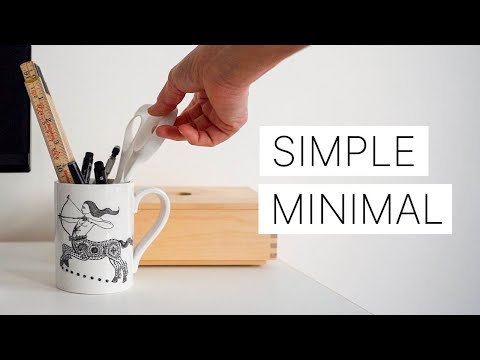 LESS CONVENTIONAL aspects of MINIMALISM