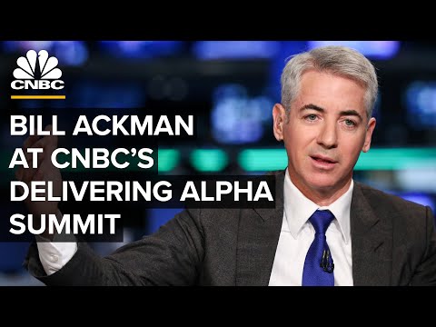 Billionaire investor Bill Ackman at CNBC's Delivering Alpha Summit — 9/28/2023