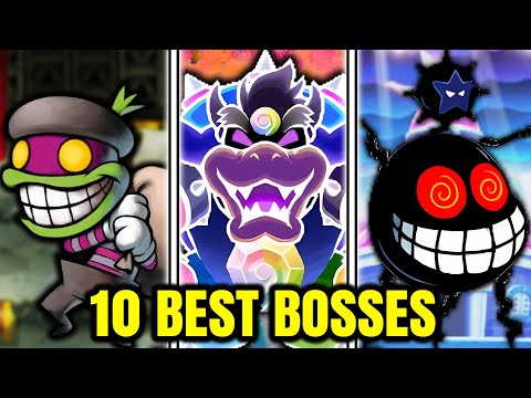 Top 10 BEST Mario &amp; Luigi Bosses