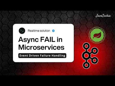 Event-Driven Microservices : What Happens When Kafka Fails Midway? (Real-Time Fixes!) @Java Techie