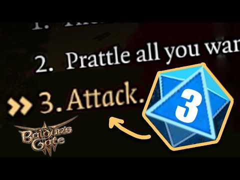 Baldur's Gate 3 but EVERY SINGLE CHOICE is a DICE ROLL!