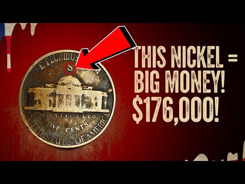Top 5 Rarest Monticello Jefferson Nickels Worth $100K–$200K | Hidden US Coin Treasures Revealed!