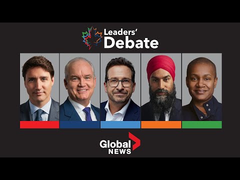 Canada election 2021: English-language federal leaders' debate | FULL
