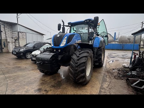 NEW HOLLAND T7. 260 З плугом VELES AGRO пон 5+1 . Випробування в тяжких умовах,враження від трактора