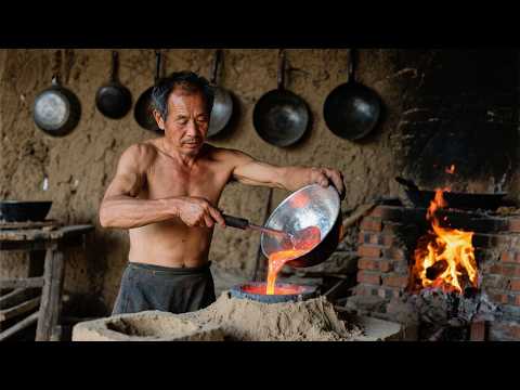China’s Lone Artisan: Forging a Skillet with a Never-Seen Method | 失传的手艺 | 非遗中国