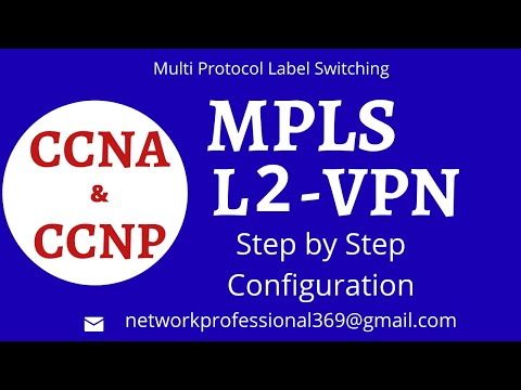 MPLS L2VPN || Detailed Explanation & Step by Step Configuration || Wireshark || CCNA & CCNP