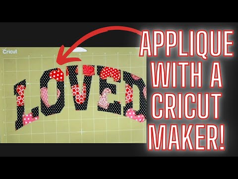 How To Cut Fabric with a Cricut Maker #cricut #fabricapplique