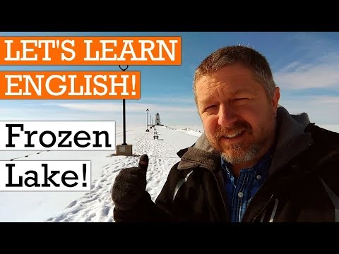 An English Lesson at a Frozen Lake