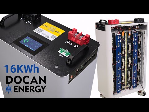 DOCAN Power 51.2V 314Ah DIY Battery Box Assembly and Capacity Testing of the EVE 31MB LiFePO4.