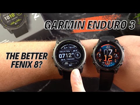Garmin Enduro 3 Review + Comparison to the Fenix 8! (I Was Surprised!)
