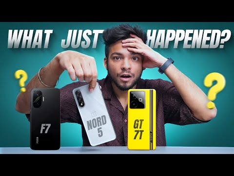 OnePlus Nord 5 vs Poco F7 vs Realme GT 7T -  Only ONE Dominated!