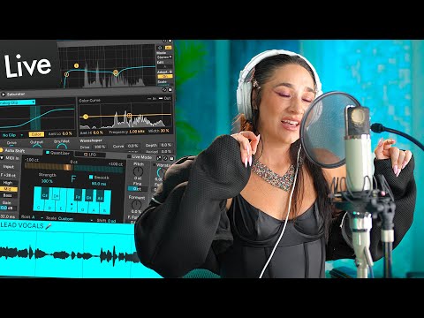 Recording & Mixing Vocals in Ableton 12 | 100% STOCK PLUGINS!