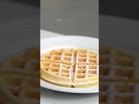 Quick and Easy Waffles #shorts
