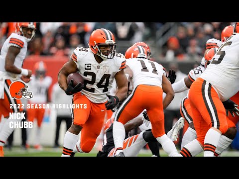 Nick Chubb Top Plays of the 2022 Regular Season