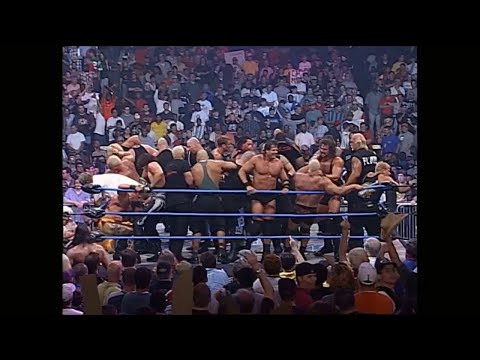 WCW Thunder 5/3/2000 Battle Royal: the New Blood all Ric Flair, Sting,Hulk Hogan RANDY SAVAGE