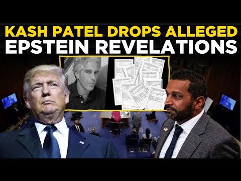 US Senate LIVE: Kash Patel Discusses Alleged New Epstein File Details | US NEWS LIVE | FBI