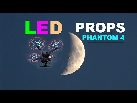 LED PROPS (low noise) for DJI PHANTOM 4