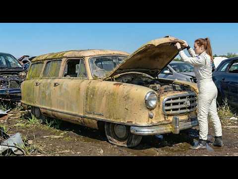 ASMR Car Restoration | 1952 Nash Rambler Station Wagon | Full Showroom Rebuild (4K POV)