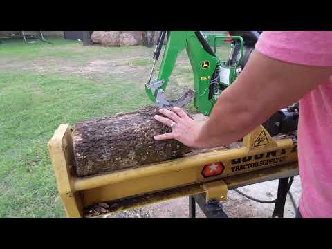 Faster Log Splitter - John Deere 1025R with HydrosPlus Extreme Kit