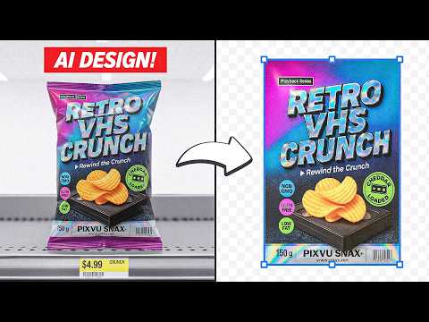 This ChatGPT Trick Creates UNLIMITED Packaging Designs!