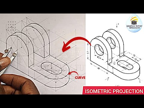ISOMETRIC CIRCLES, CURVES AND ARCS IN 3 - DIMENSION VIEW