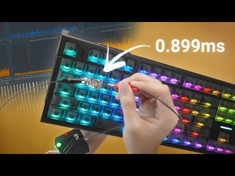 How to test your magnetic keyboard's performance & latency...
