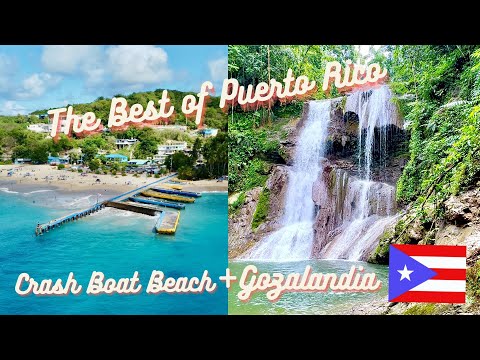 CRASH BOAT BEACH and GOZALANDIA: BEACHES and WATERFALLS! THE PERFECT PUERTO RICO ITINERARY.