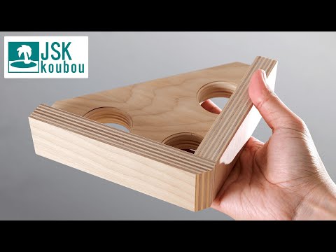 Easy and accurate! Create a 45 degree / 90 degree woodworking prototype master