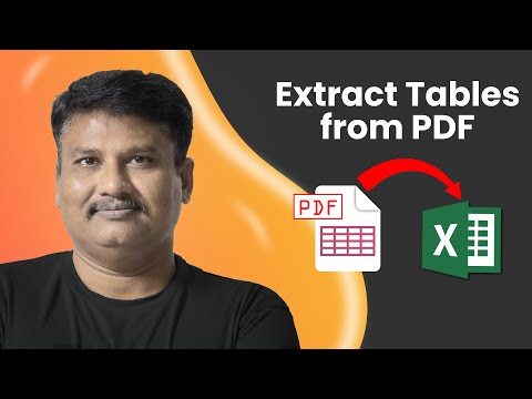 Extract Tables from PDF to Excel with VBA | Automate Data Transfer in Seconds!