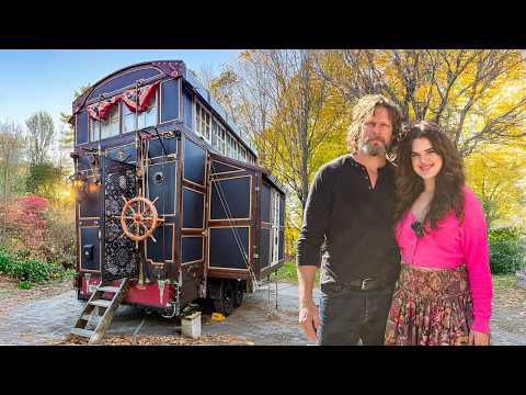 Our Gothic Fairytale Tiny Home: YOU WON'T BELIEVE THE INSIDE