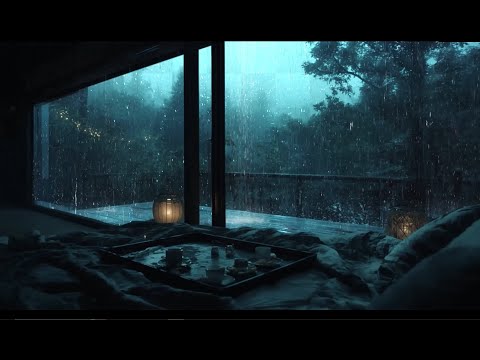 Soft Rain & Night Ambience 🌧️ Fall Asleep Faster, Stay Asleep Longer